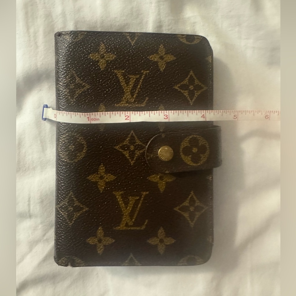 Louis Vuitton Monogram Canvas Brown and Gold Snap Closure Wallet - Picture 16 of 17